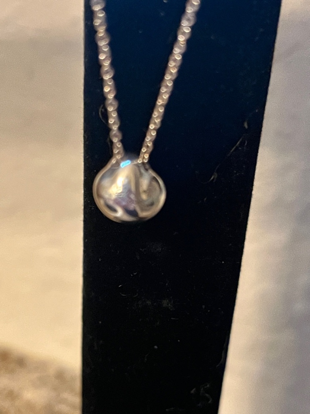 Tiffany & Co .925 Nugget Necklace - Picture 2 of 4